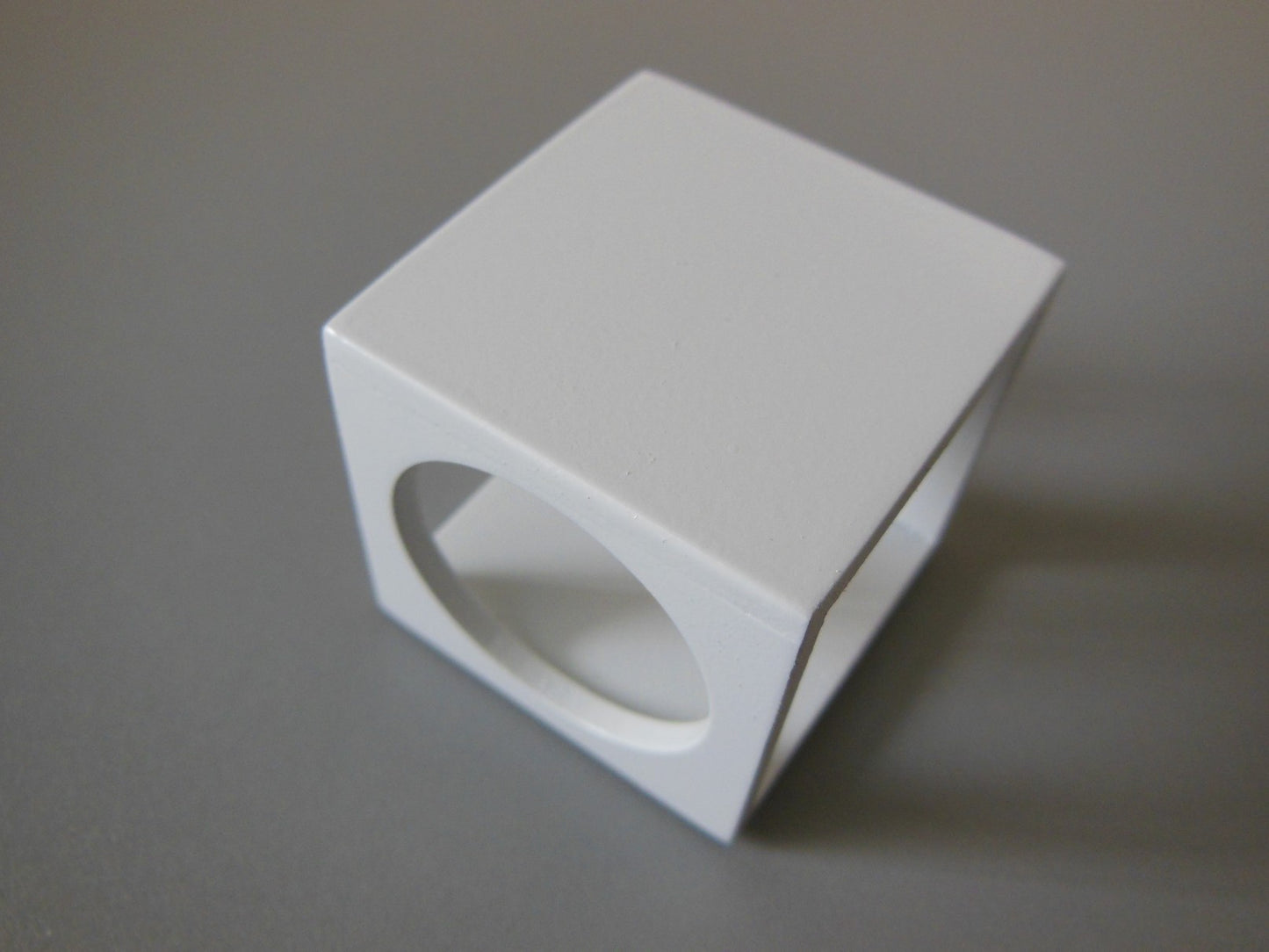 Spatial Side Table in White