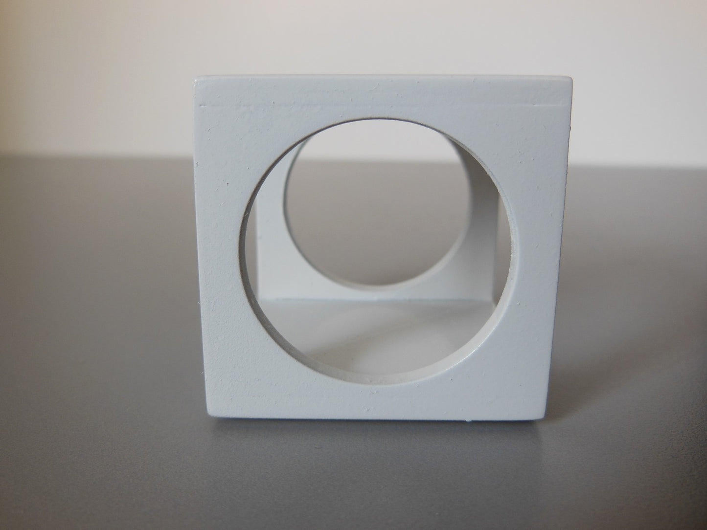 Spatial Side Table in White