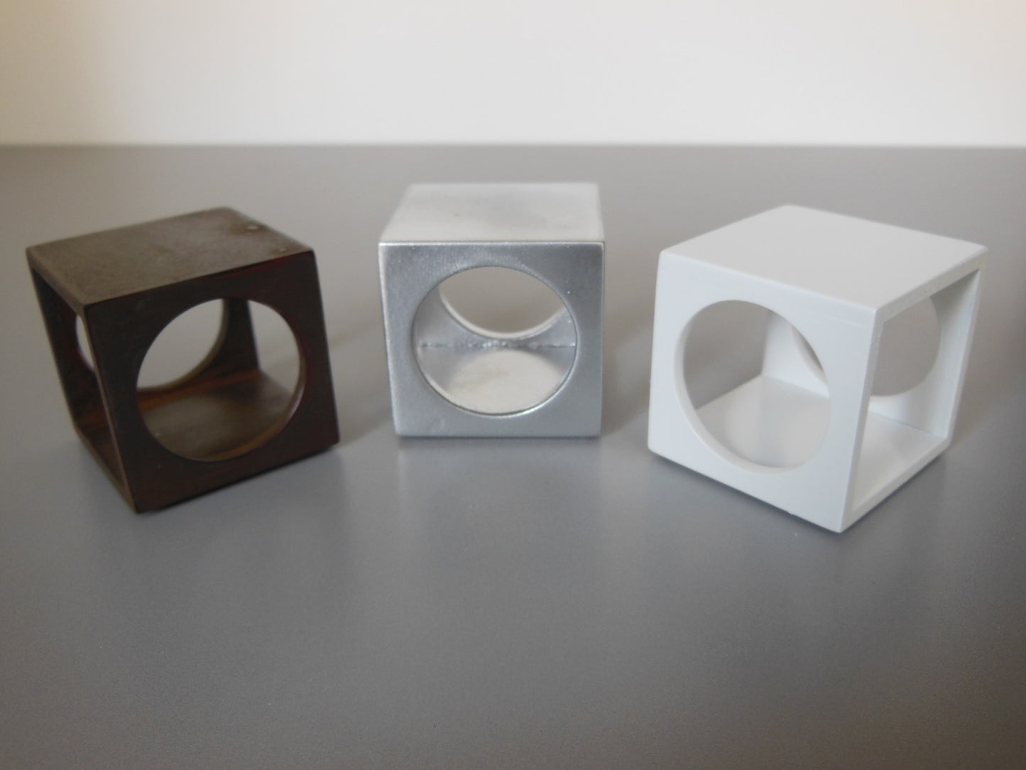 Spatial Side Table in White