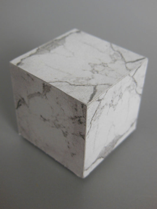 Marble Square Cube Table
