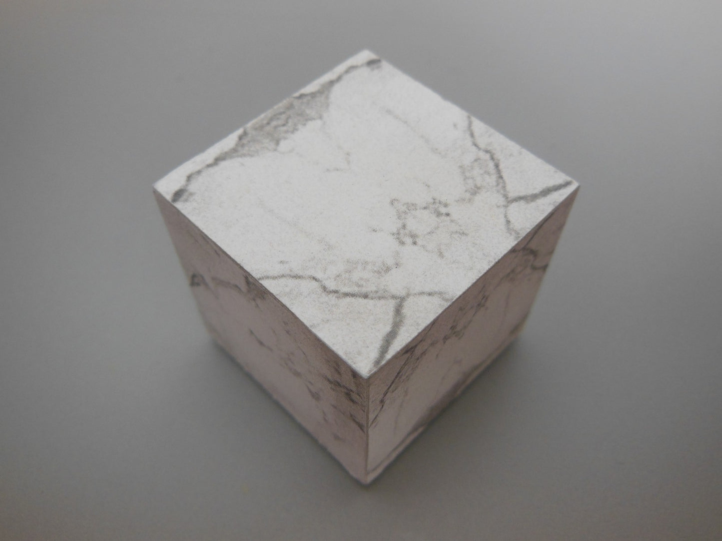 Marble Square Cube Table