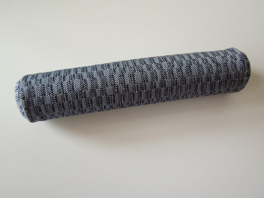 Shimmer Blue Long Bolster Pillow