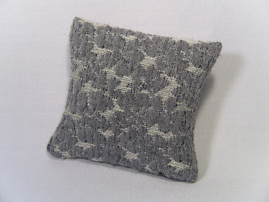 Blue / Cream Large Square Pillow