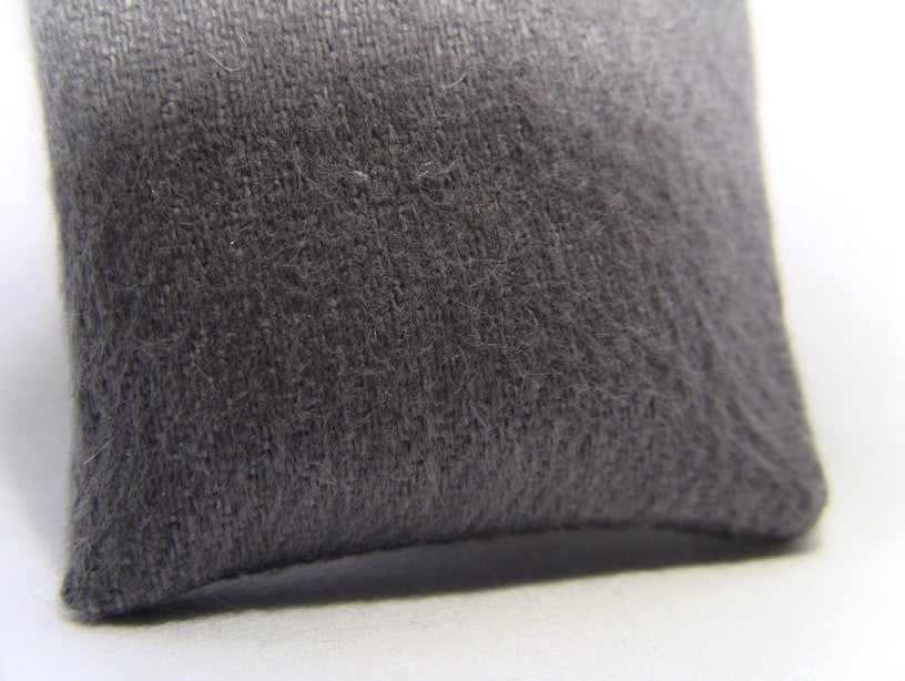 Flannel Gray Medium Square Pillow