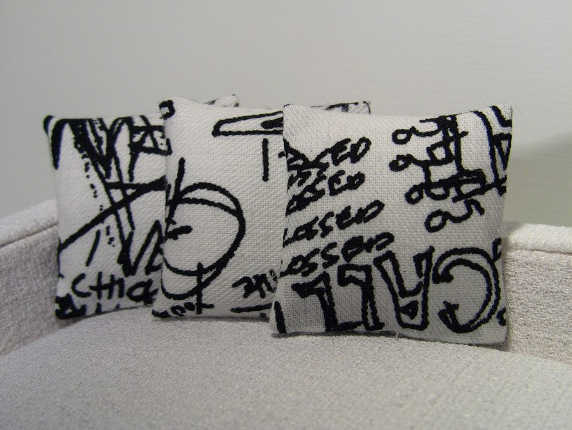 Graffiti Medium Square Pillow