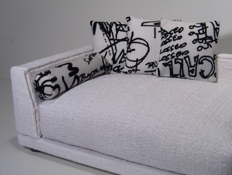 Graffiti Short Bolster Pillow