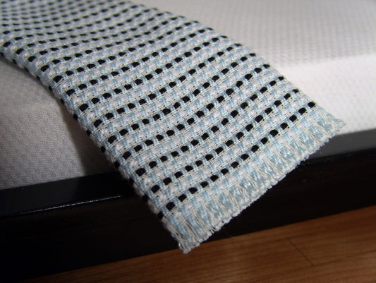 Black / Blue Throw