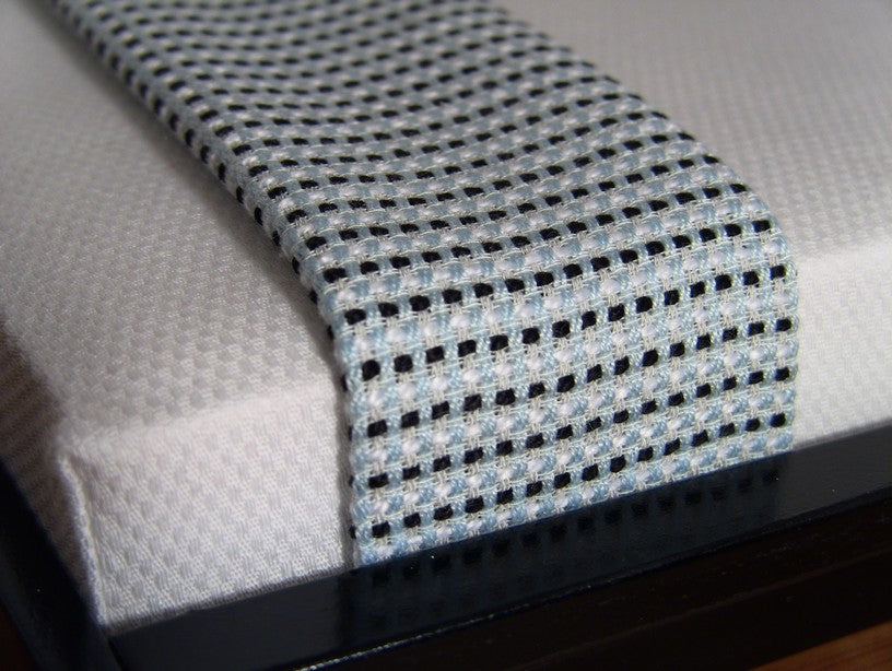 Black / Blue Throw