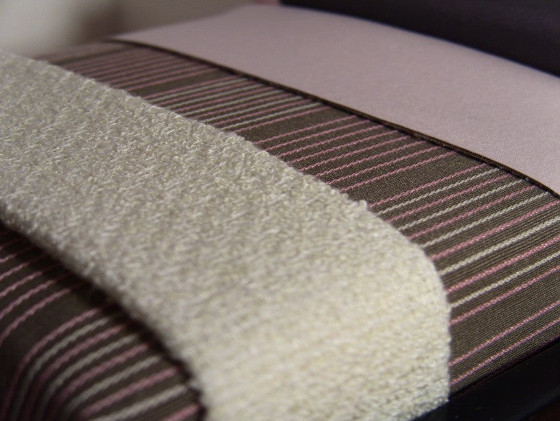 Basketweave Cream Throw