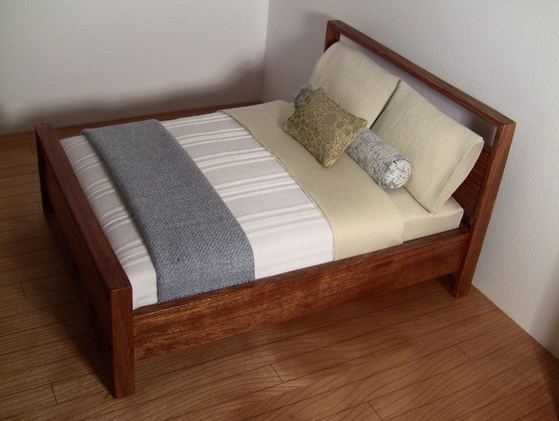 Cashmere Blue-Gray Throw
