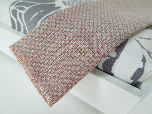 Salmon Weave Throw