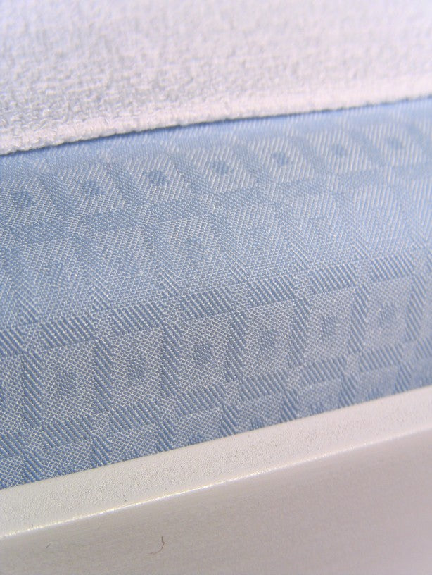 Light Blue Check Duvet