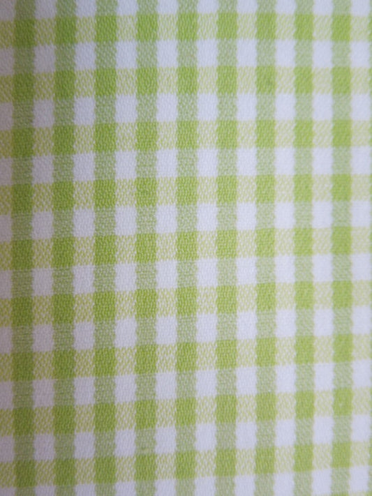 Green Check Duvet