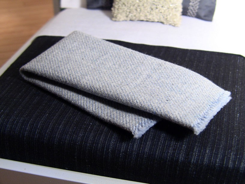 Dark Blue / Grey Stripe Duvet