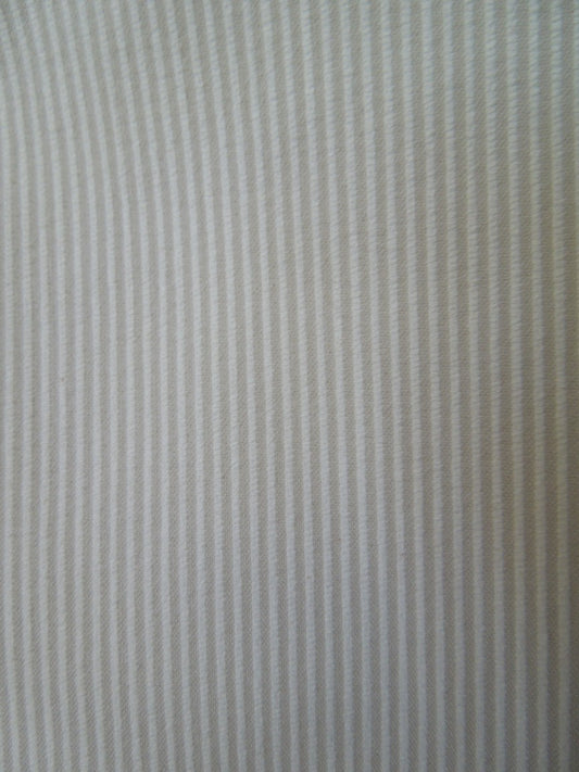 Cream Striped Duvet