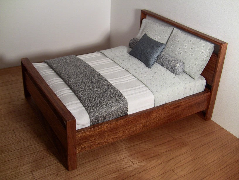 Wide White Band Stripe Duvet