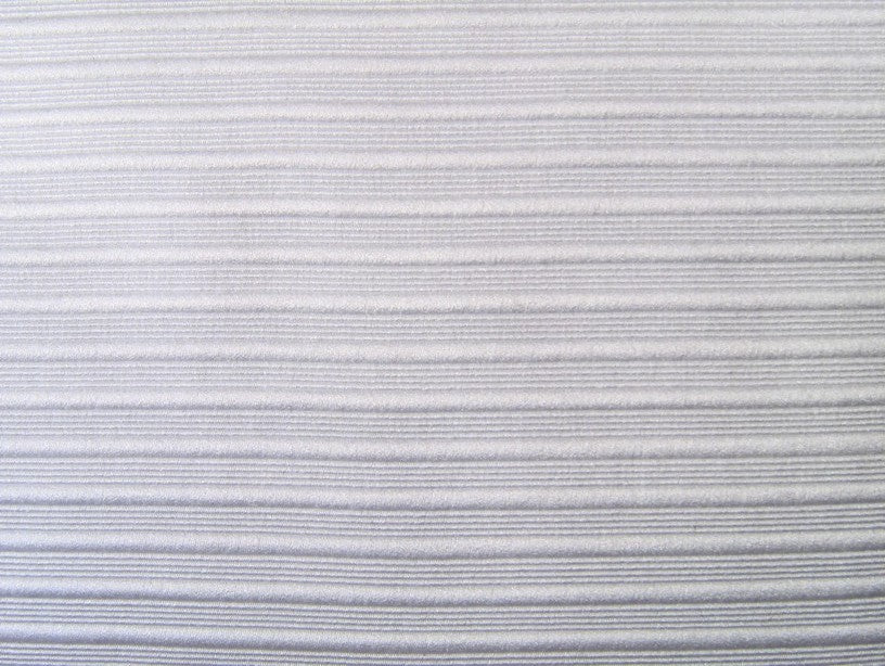 White Ribbed Stripe Duvet