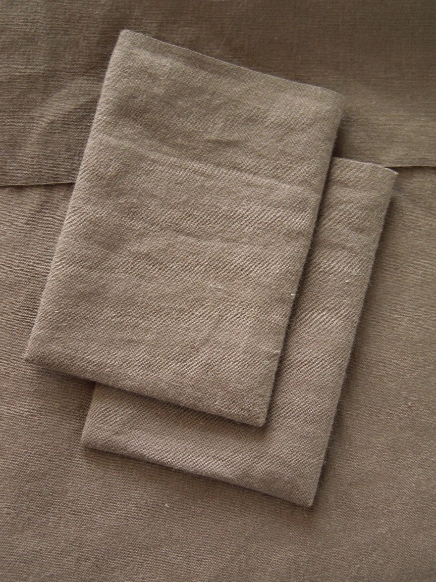 Brushed Brown Sheet Set