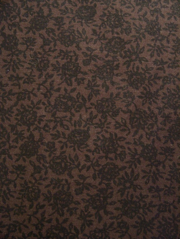 Brown Floral Sheet Set