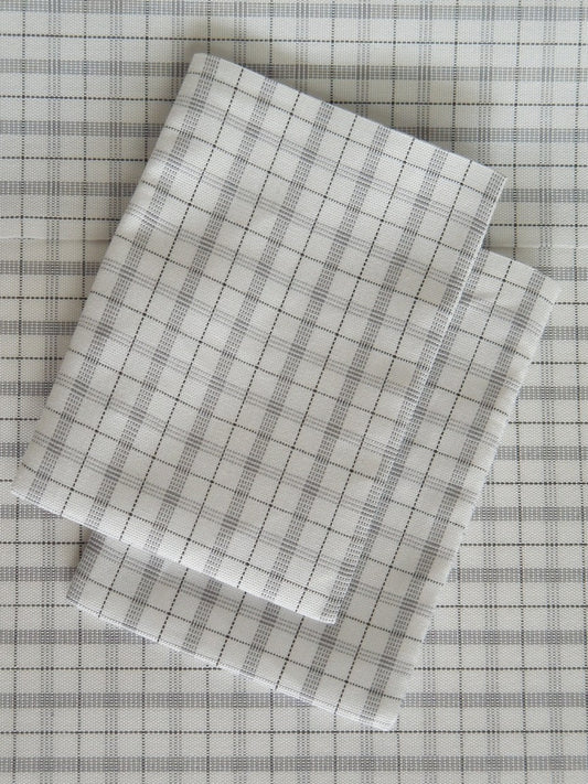 Black White Checked Sheet Set
