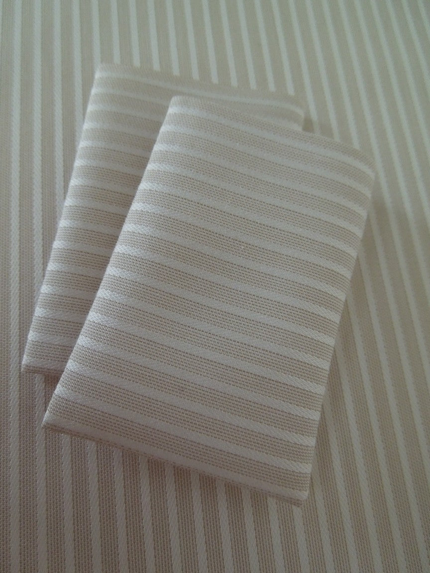 Cream Stripe Sheet Set