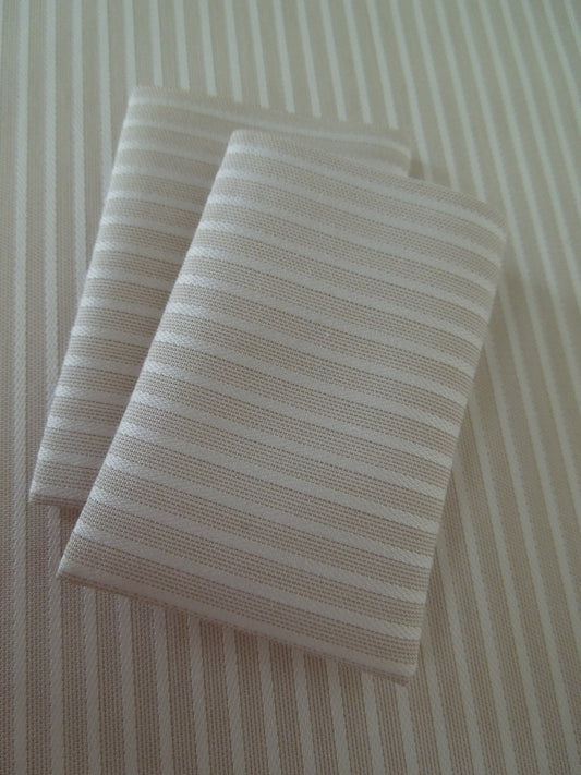 Cream Stripe Sheet Set