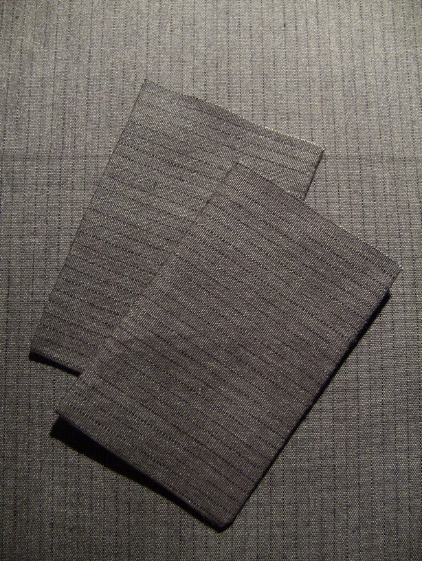Dark Grey Stripe Sheet Set