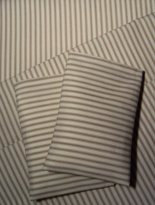 Taupe Stripe Sheet Set