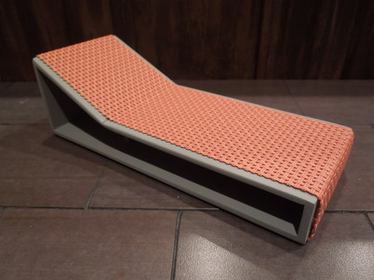 Aero Chaise - Orange on Gray Base