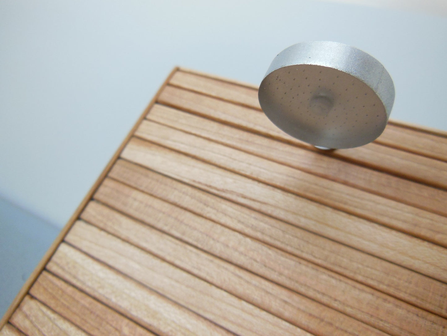 Outdoor Deck in Cherry with Shower