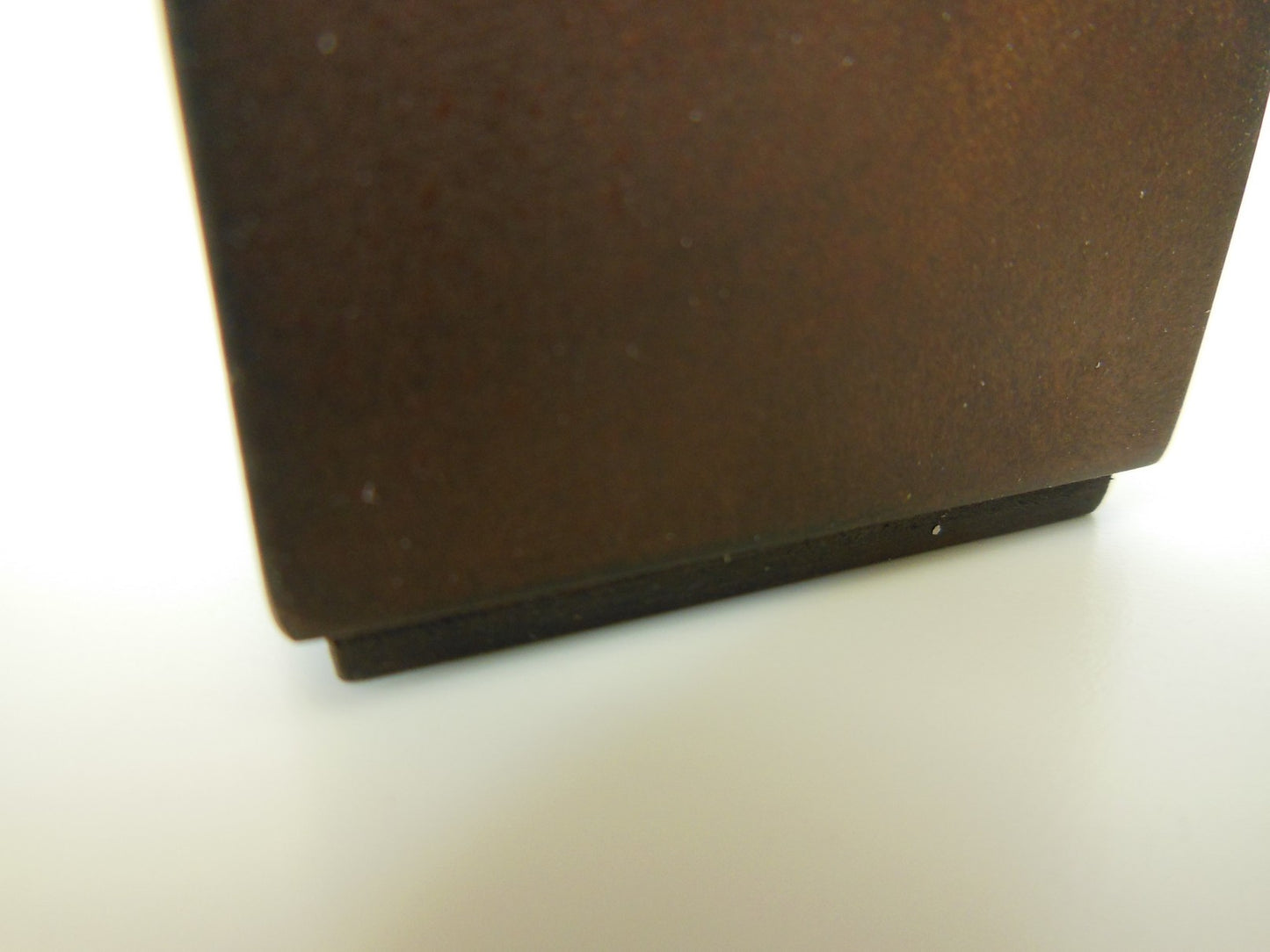 Short Square Rust Pot