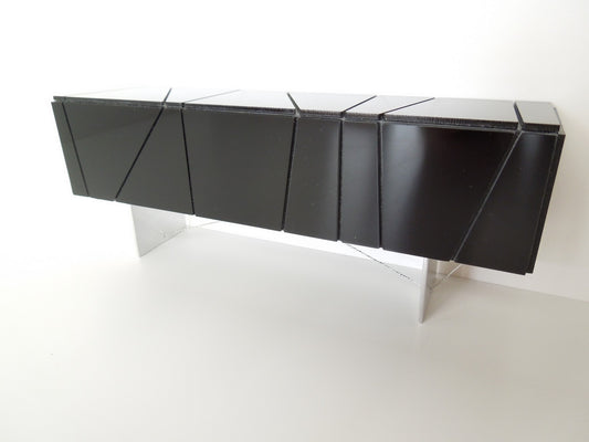 Cole Entertainment Console in Black
