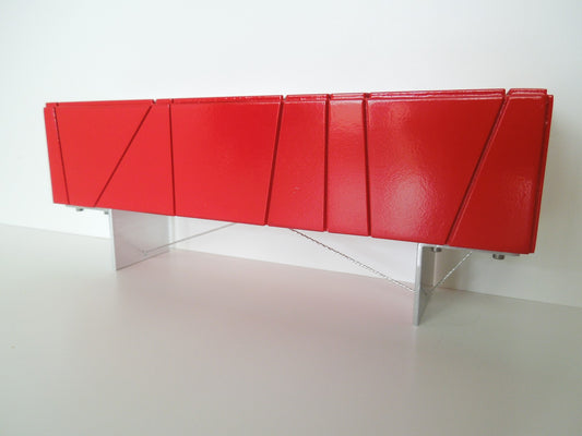Cole Entertainment Console in Red