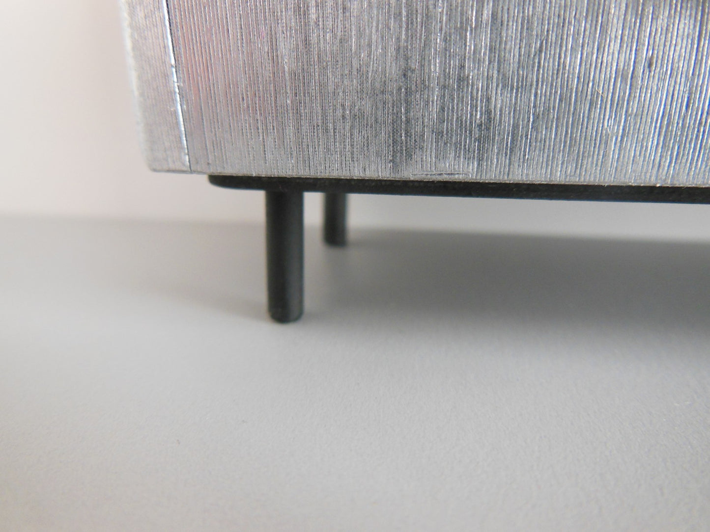 Tiburon Console in Silver/Espresso