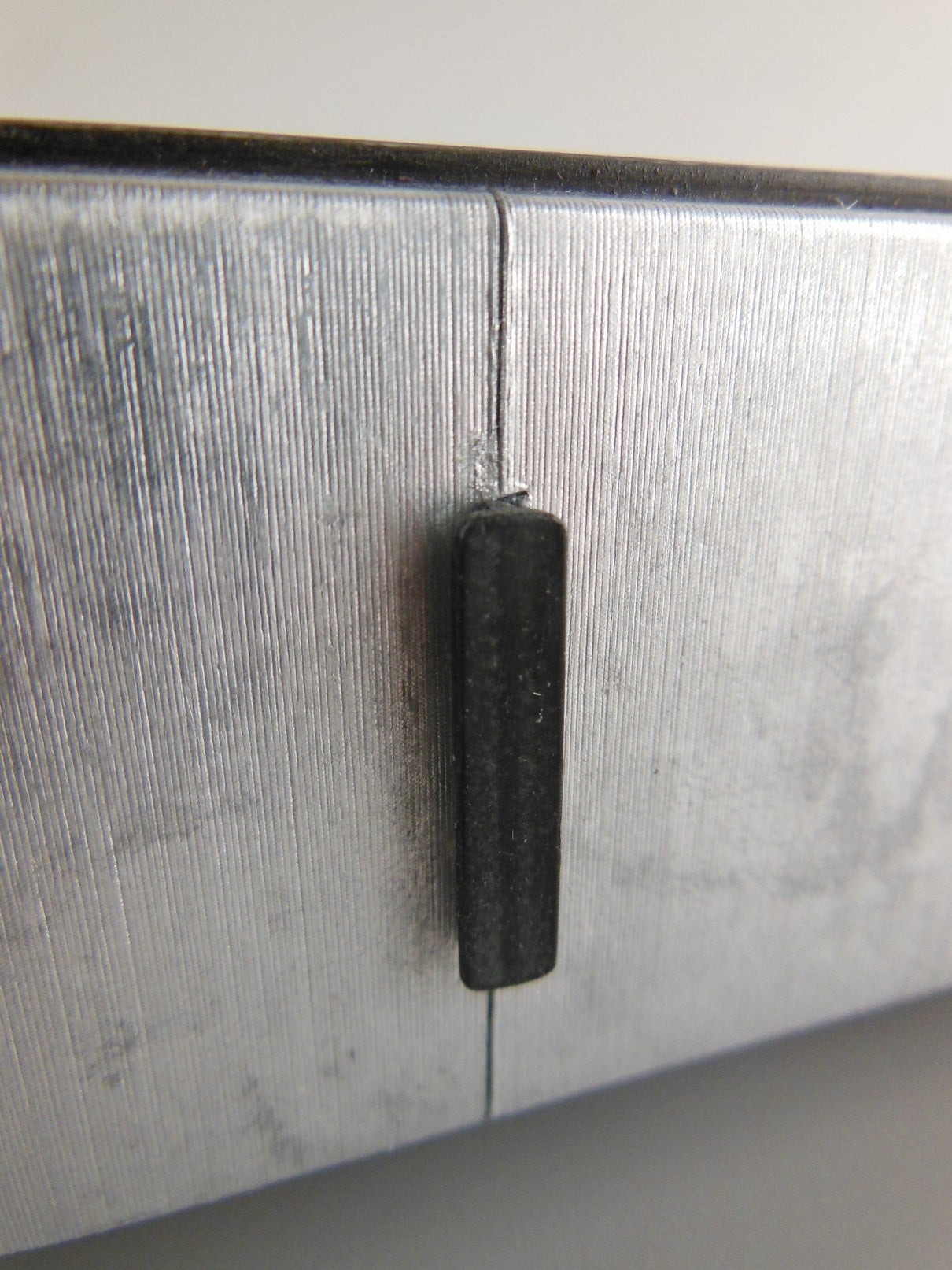 Tiburon Console in Silver/Espresso