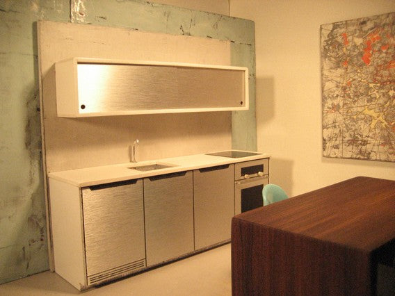 Efficiency Kitchen with Upper Cabinet