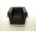 Le Corbusier Petit Lounge Chair Stock Black