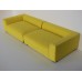 Uno Sofa in Canary Yellow - Left Arm