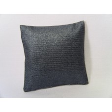 Metallic Blue Large Square Pillow