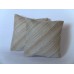 Cafe Stripe Large Square Pillow