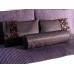 Plum Frill Medium Rectangle Pillow