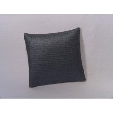 Metallic Blue Medium Square Pillow